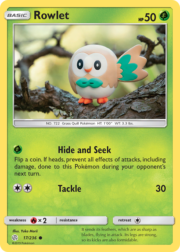 Rowlet (17/236) [Sun & Moon: Cosmic Eclipse] | Odin's Place
