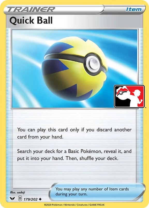 Quick Ball (179/202) [Prize Pack Series One] | Odin's Place
