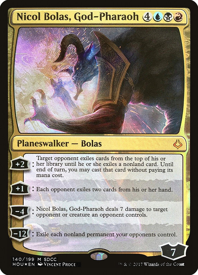 Nicol Bolas, God-Pharaoh (140) [San Diego Comic-Con 2017] | Odin's Place