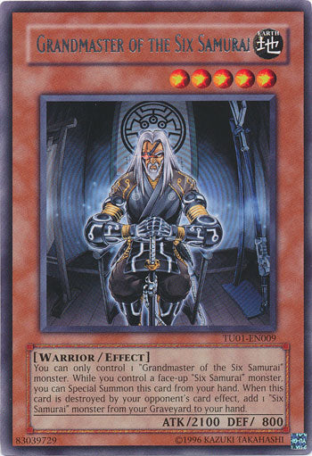 Grandmaster of the Six Samurai [TU01-EN009] Rare | Odin's Place