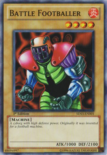 Battle Footballer [5DS3-EN001] Common | Odin's Place