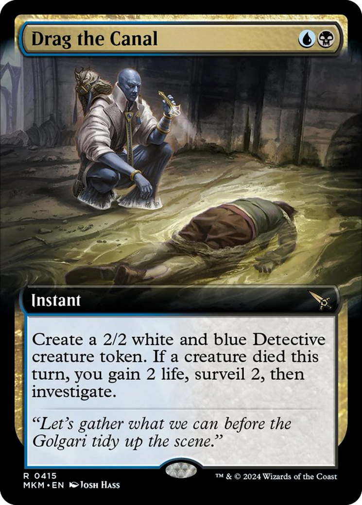 Drag the Canal (Extended Art) [Murders at Karlov Manor] | Odin's Place
