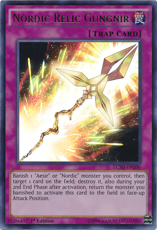 Nordic Relic Gungnir [LC5D-EN200] Ultra Rare | Odin's Place