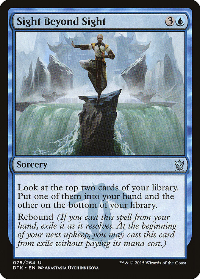 Sight Beyond Sight (75) [Dragons of Tarkir] | Odin's Place