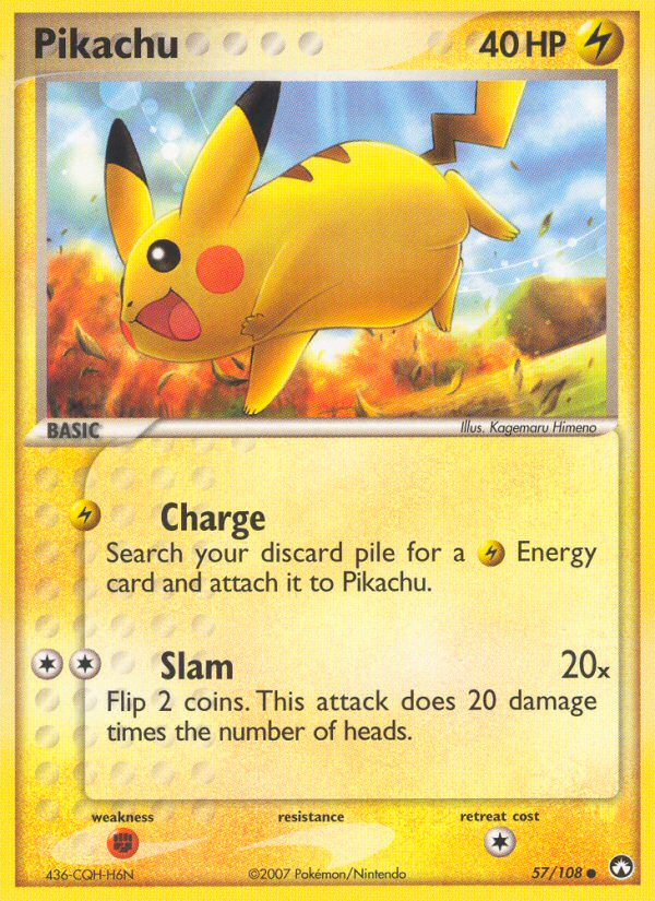 Pikachu (57/108) [EX: Power Keepers] | Odin's Place