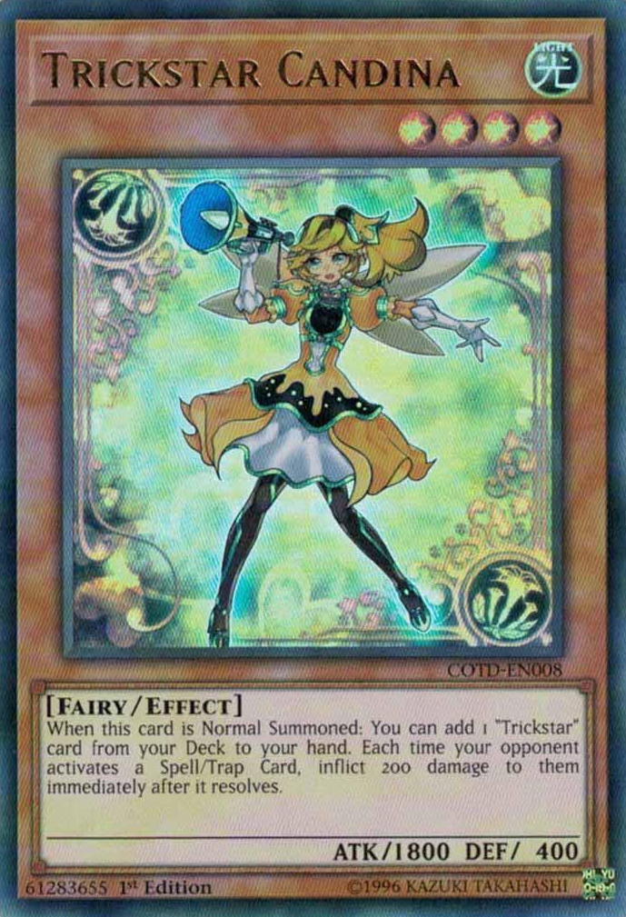 Trickstar Candina [COTD-EN008] Ultra Rare | Odin's Place
