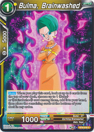 Bulma, Brainwashed (BT8-076) [Malicious Machinations] | Odin's Place