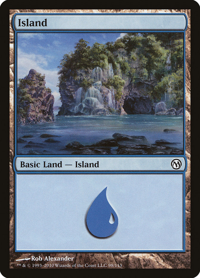 Island (98) [Duels of the Planeswalkers] | Odin's Place