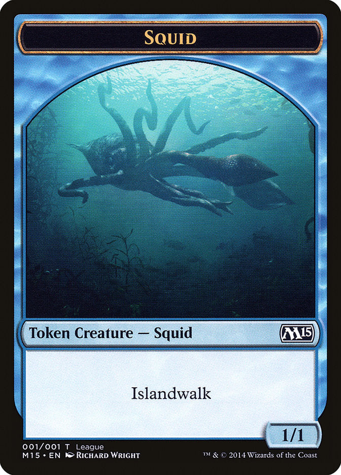 Squid Token (1) [League Tokens 2014] | Odin's Place
