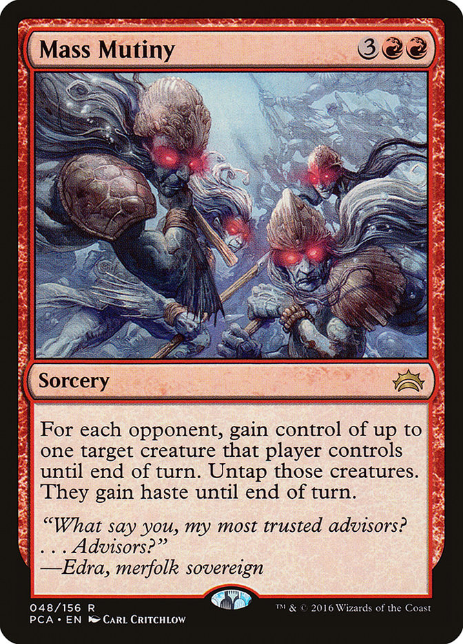 Mass Mutiny (48) [Planechase Anthology] | Odin's Place