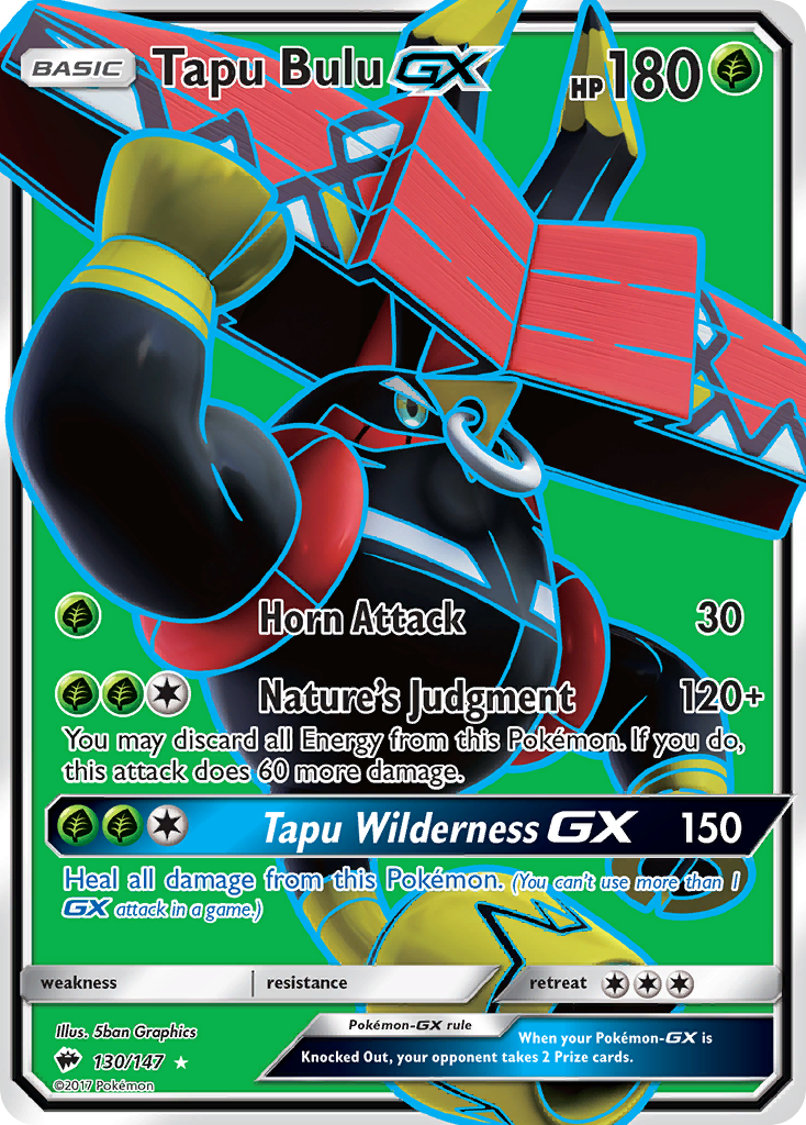 Tapu Bulu GX (130/147) [Sun & Moon: Burning Shadows] | Odin's Place
