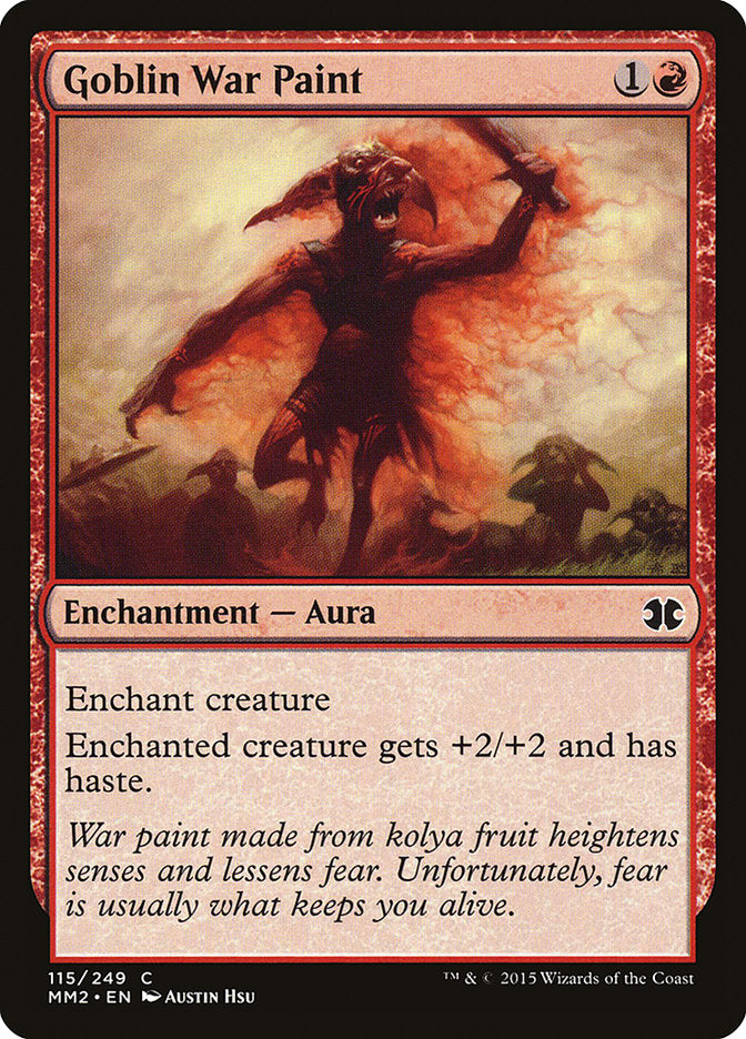 Goblin War Paint (115) [Modern Masters 2015] | Odin's Place