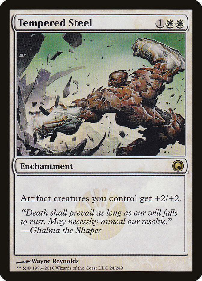 Tempered Steel (24) [Scars of Mirrodin] | Odin's Place