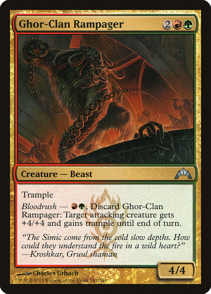 Ghor-Clan Rampager (167) [Gatecrash] | Odin's Place