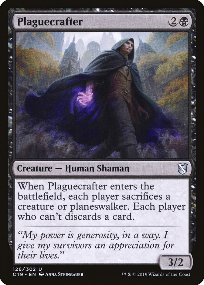 Plaguecrafter [Commander 2019] | Odin's Place