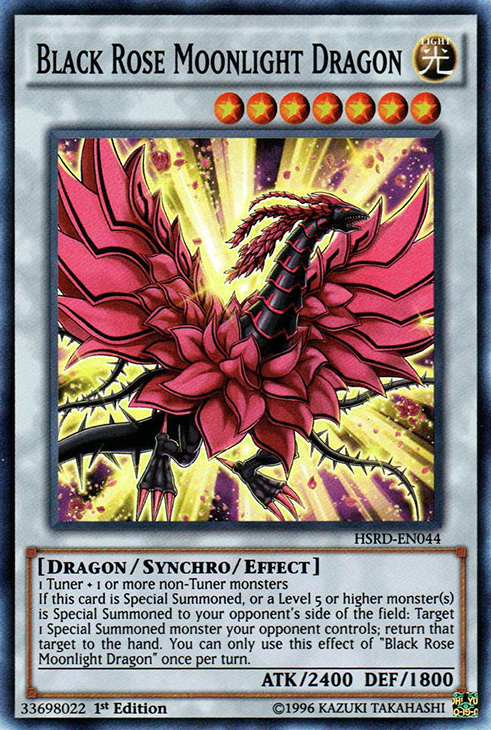 Black Rose Moonlight Dragon [HSRD-EN044] Super Rare | Odin's Place