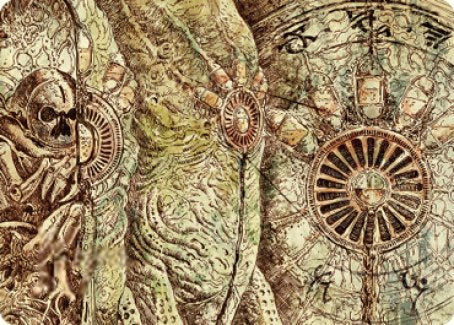 Phyrexian Processor Art Card [The Brothers' War Art Series] | Odin's Place
