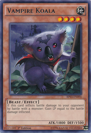 Vampire Koala [BP03-EN094] Rare | Odin's Place