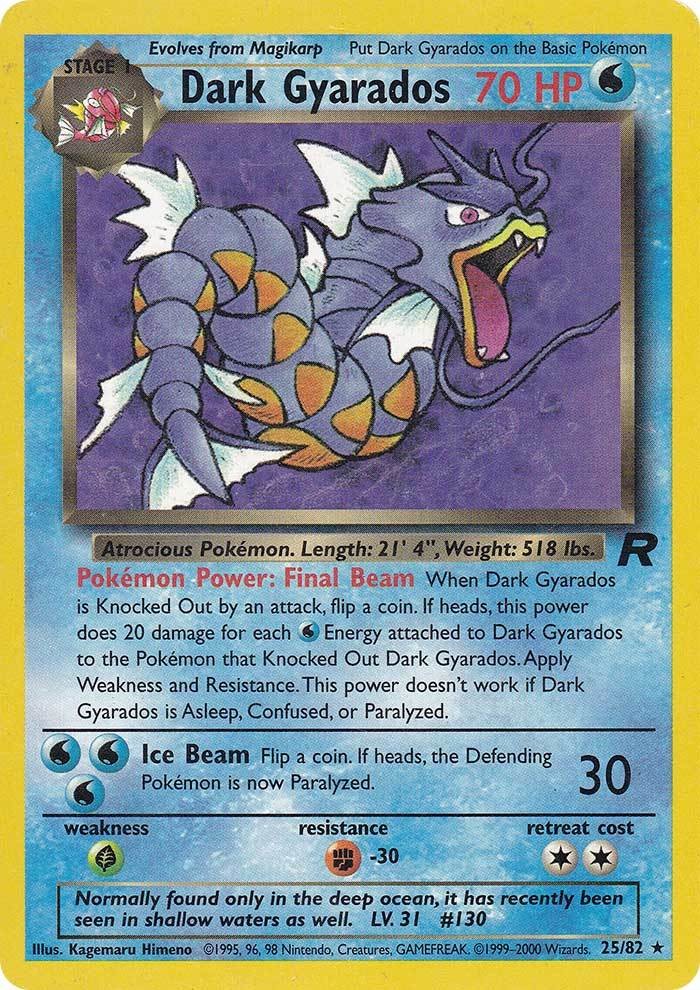Dark Gyarados (25/82) [Team Rocket Unlimited] | Odin's Place