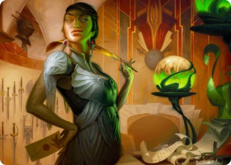 Mari, the Killing Quill Art Card [Streets of New Capenna Art Series] | Odin's Place