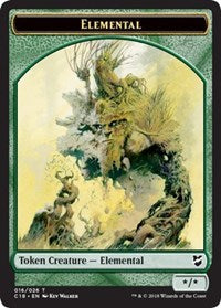 Elemental // Thopter (026) Double-Sided Token [Commander 2018 Tokens] | Odin's Place