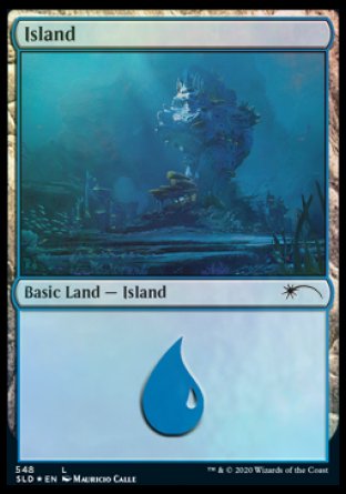 Island (Under the Sea) (548) [Secret Lair Drop Promos] | Odin's Place