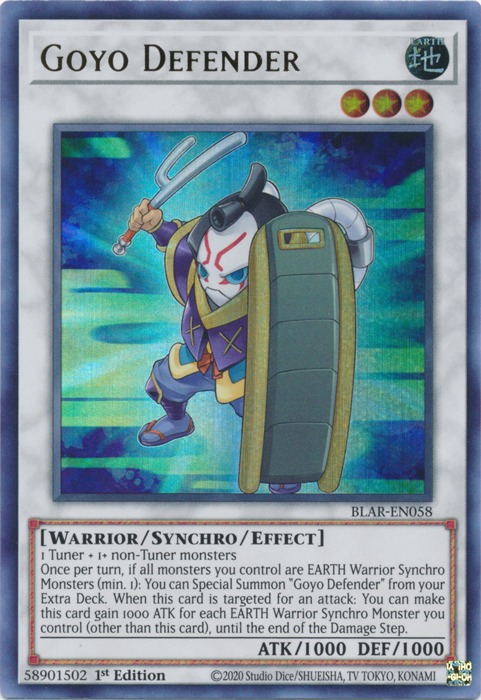 Goyo Defender [BLAR-EN058] Ultra Rare | Odin's Place