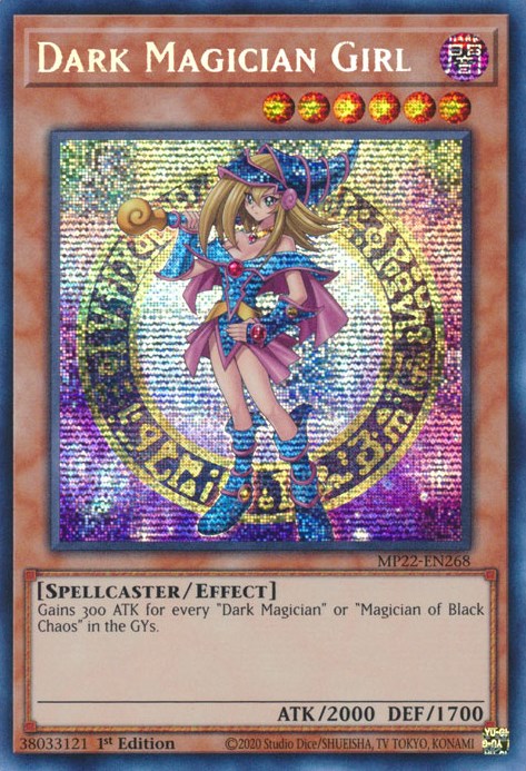 Dark Magician Girl [MP22-EN268] Prismatic Secret Rare | Odin's Place