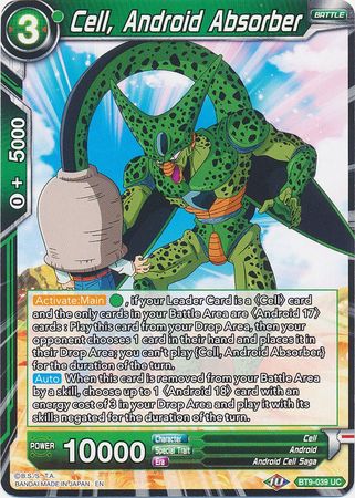 Cell, Android Absorber (BT9-039) [Universal Onslaught] | Odin's Place