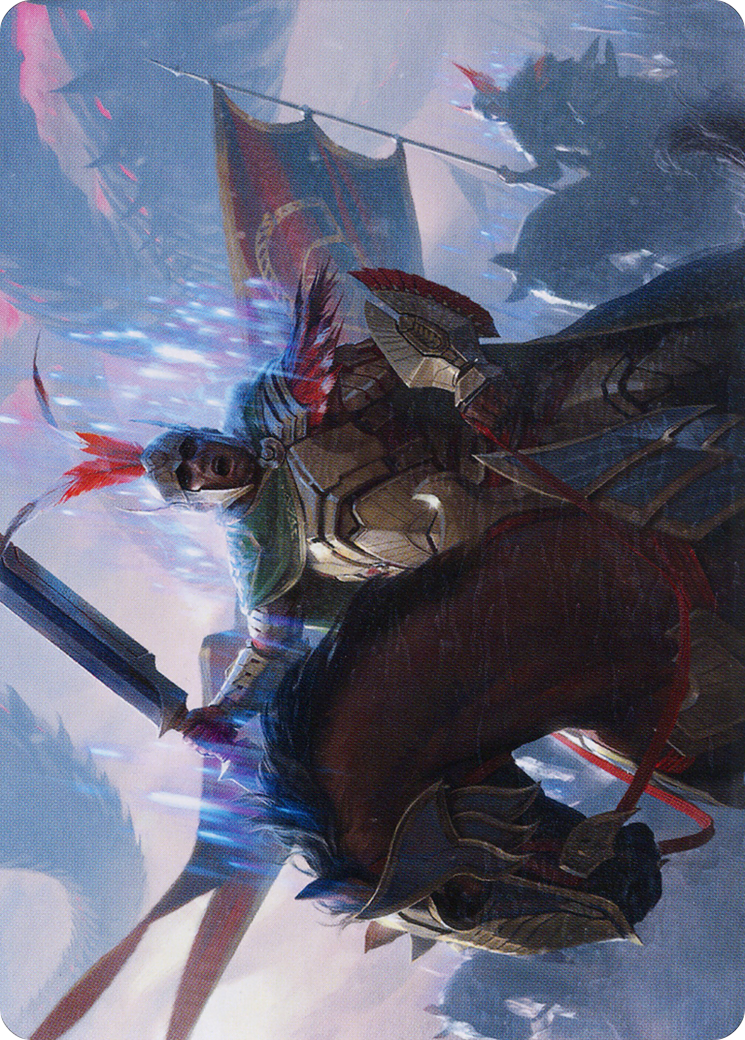 Marshal of Zhalfir Art Card [March of the Machine Art Series] | Odin's Place