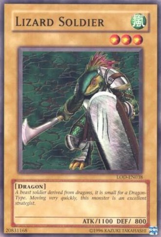 Lizard Soldier [LOD-EN038] Common | Odin's Place
