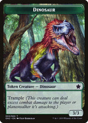 Dragon // Dinosaur Double-Sided Token [Game Night 2019 Tokens] | Odin's Place