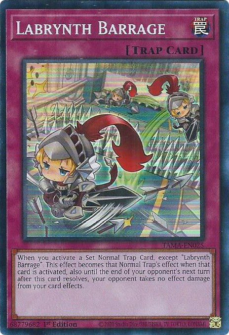 Labrynth Barrage [TAMA-EN025] Super Rare | Odin's Place