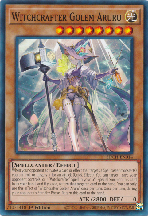 Witchcrafter Golem Aruru [SDCH-EN014] Common | Odin's Place