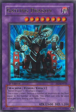 Gatling Dragon [FET-EN035] Ultra Rare | Odin's Place