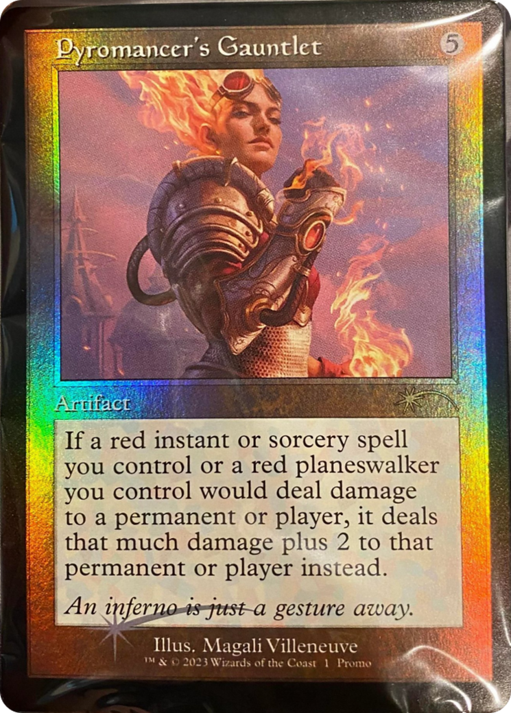 Pyromancer's Gauntlet (Retro) [Media Promos] | Odin's Place
