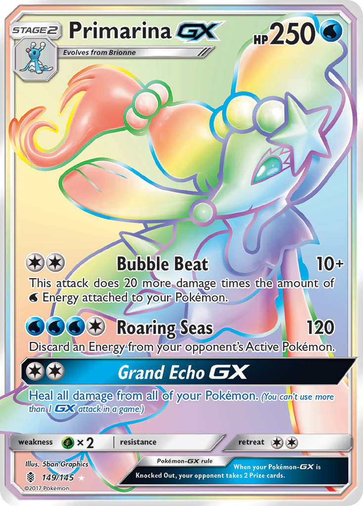 Primarina GX (149/145) [Sun & Moon: Guardians Rising] | Odin's Place