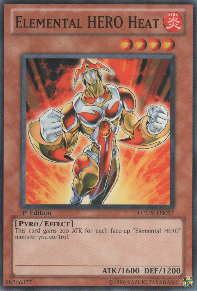 Elemental HERO Heat [LCGX-EN037] Common | Odin's Place