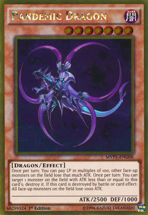 Pandemic Dragon [MVP1-ENG06] Gold Rare | Odin's Place