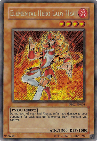 Elemental Hero Lady Heat [PP02-EN008] Secret Rare | Odin's Place