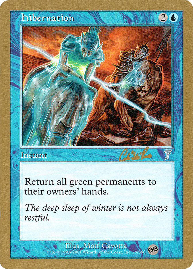 Hibernation (Carlos Romao) (SB) [World Championship Decks 2002] | Odin's Place