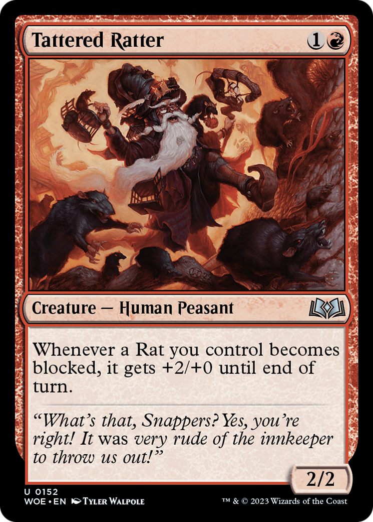 Tattered Ratter [Wilds of Eldraine] | Odin's Place