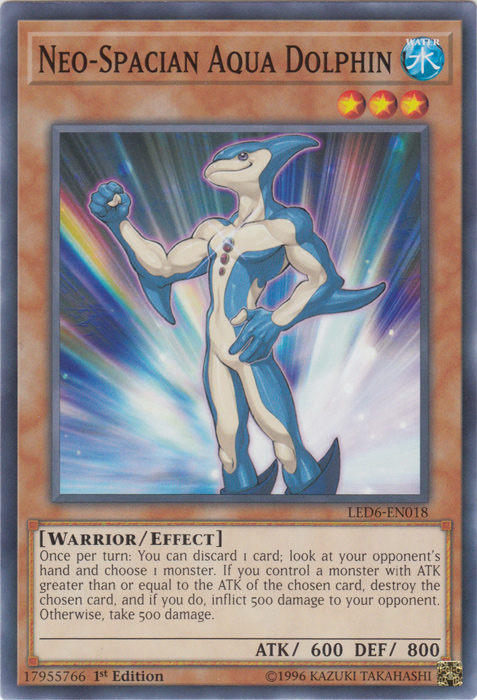 Neo-Spacian Aqua Dolphin [LED6-EN018] Common | Odin's Place