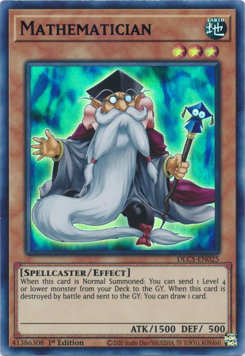 Mathematician (Blue) [DLCS-EN025] Ultra Rare | Odin's Place