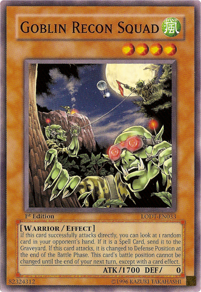 Goblin Recon Squad [LODT-EN033] Common | Odin's Place