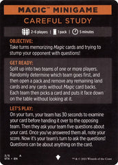 Careful Study (Magic Minigame) [Strixhaven: School of Mages Minigame] | Odin's Place