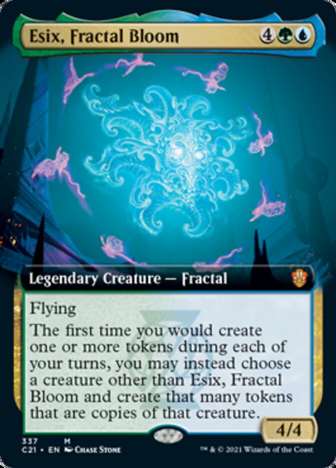 Esix, Fractal Bloom (Extended Art) [Commander 2021] | Odin's Place