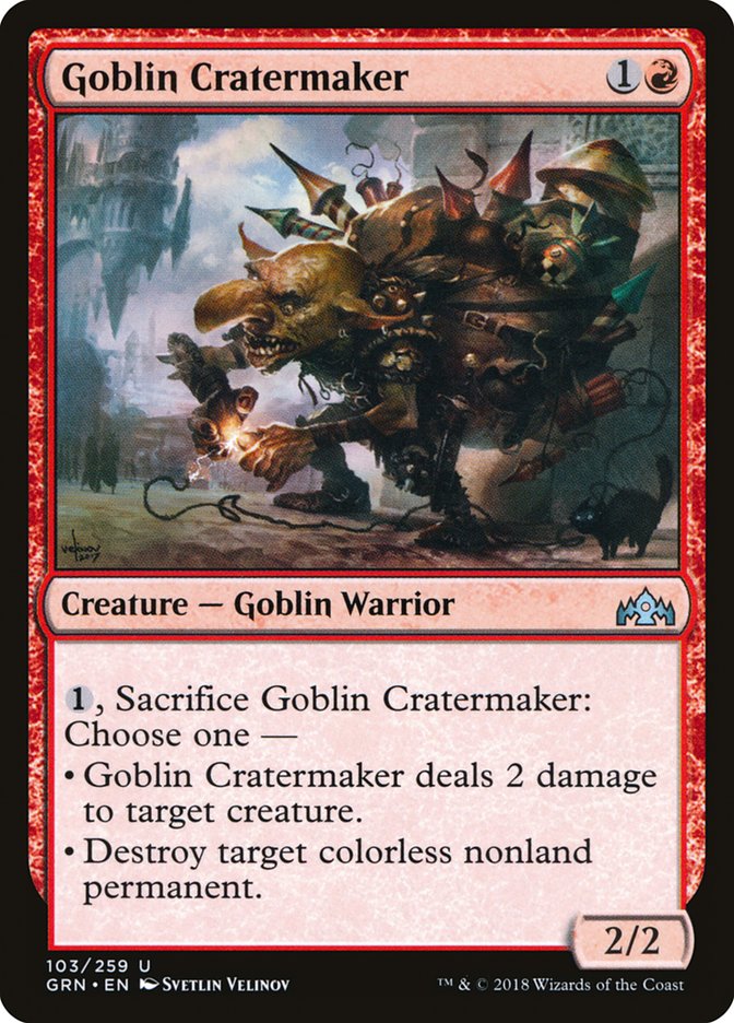 Goblin Cratermaker (103) [Guilds of Ravnica] | Odin's Place