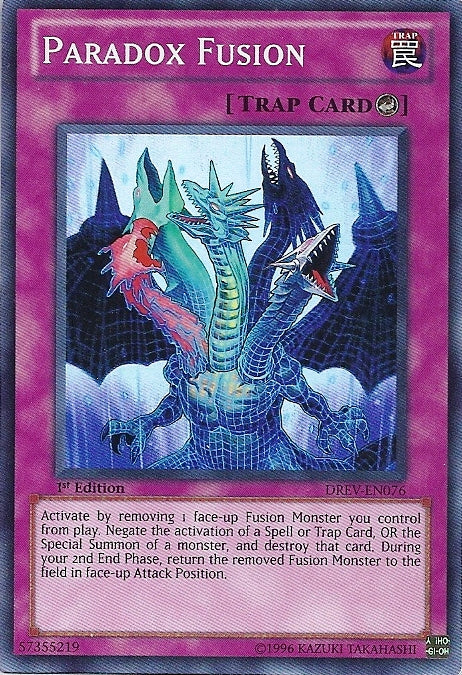 Paradox Fusion [DREV-EN076] Super Rare | Odin's Place