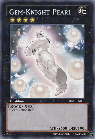 Gem-Knight Pearl [BP01-EN031] Rare | Odin's Place